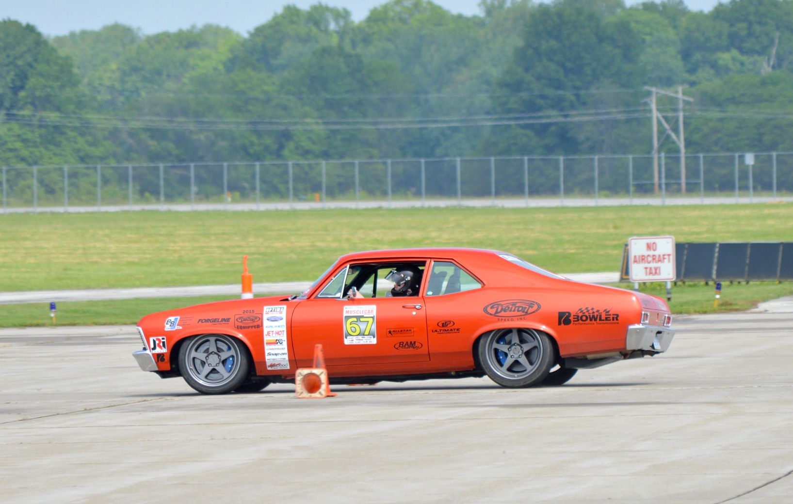 1972 Chevrolet Nova | Billy Utley's '72 Nova on Forgeline Heritage Series FF3 Wheels at the 2016 Midwest MuscleCar Challenge