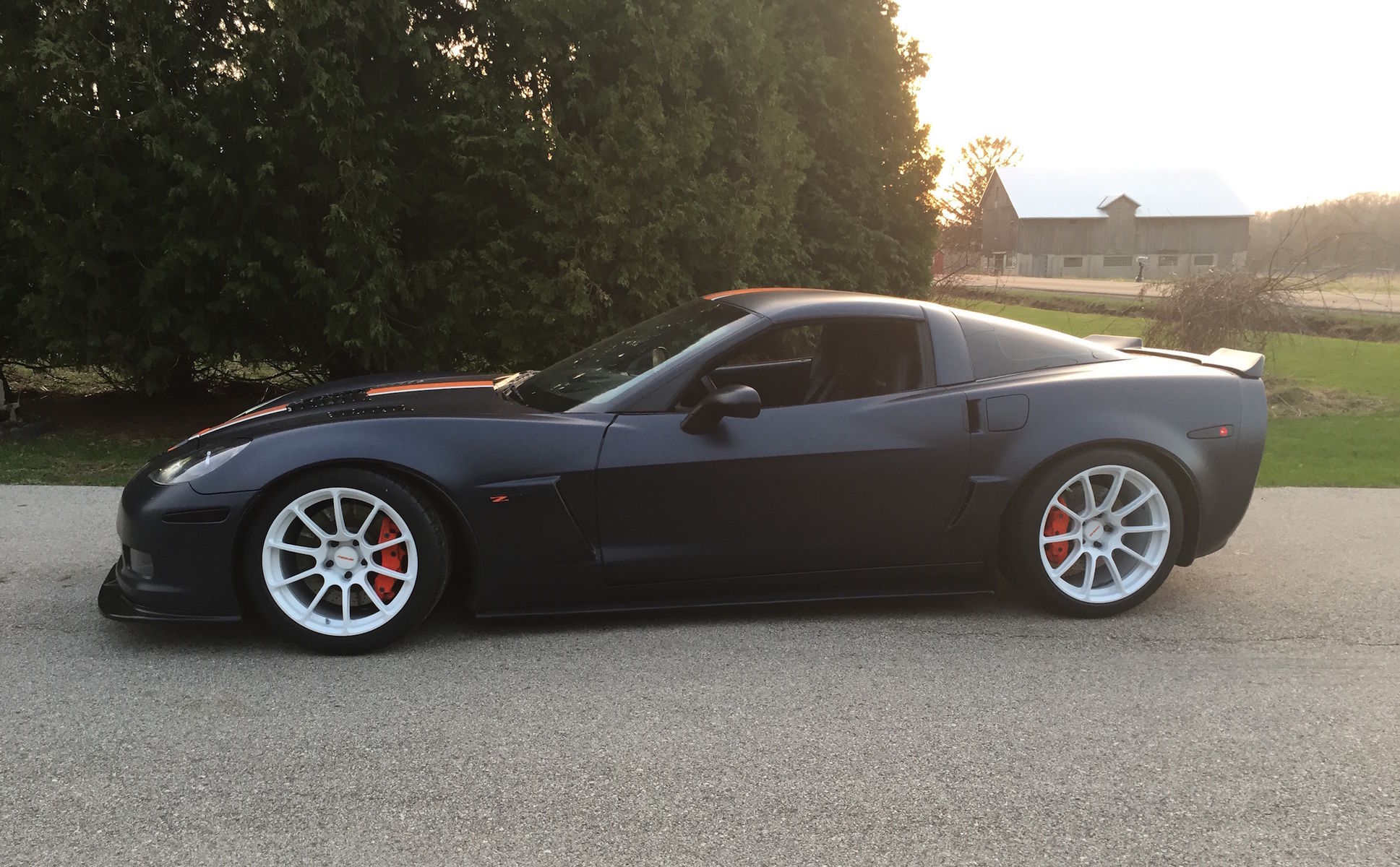 2008 Chevrolet Corvette Z06 | Randy Johnson's D&Z Customs C6 Corvette Z06 on Forgeline One Piece Forged Monoblock GTD1 5-Lug Wheels