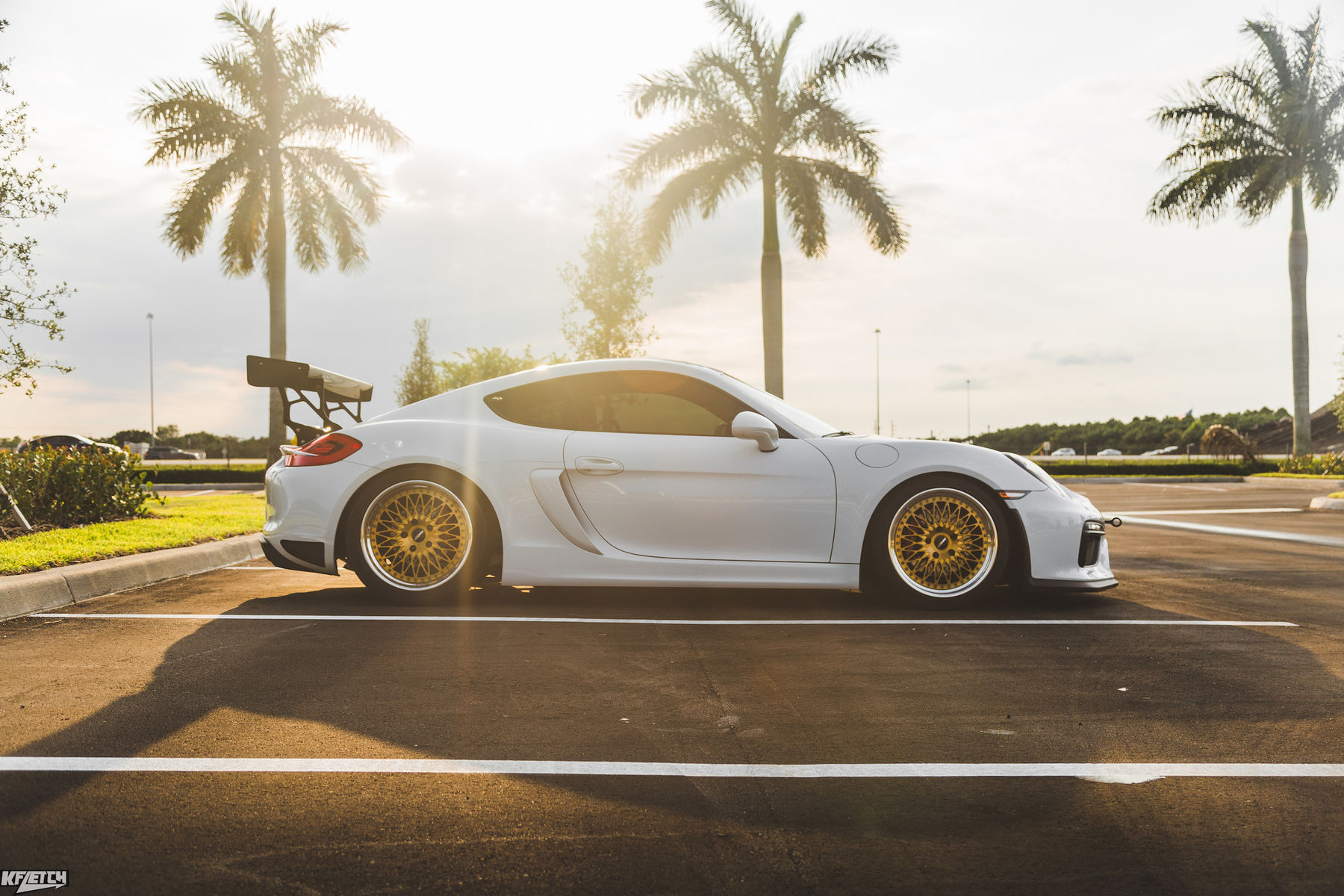 2016 Porsche Cayman S | Rennsport One's 981 Porsche Cayman S on Forgeline Heritage Series LS3 Wheels
