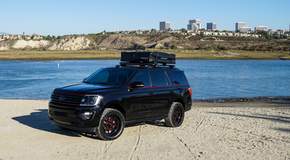 MAD Industries 2019 Ford Expedition Limited Stealth Edition - At the lake