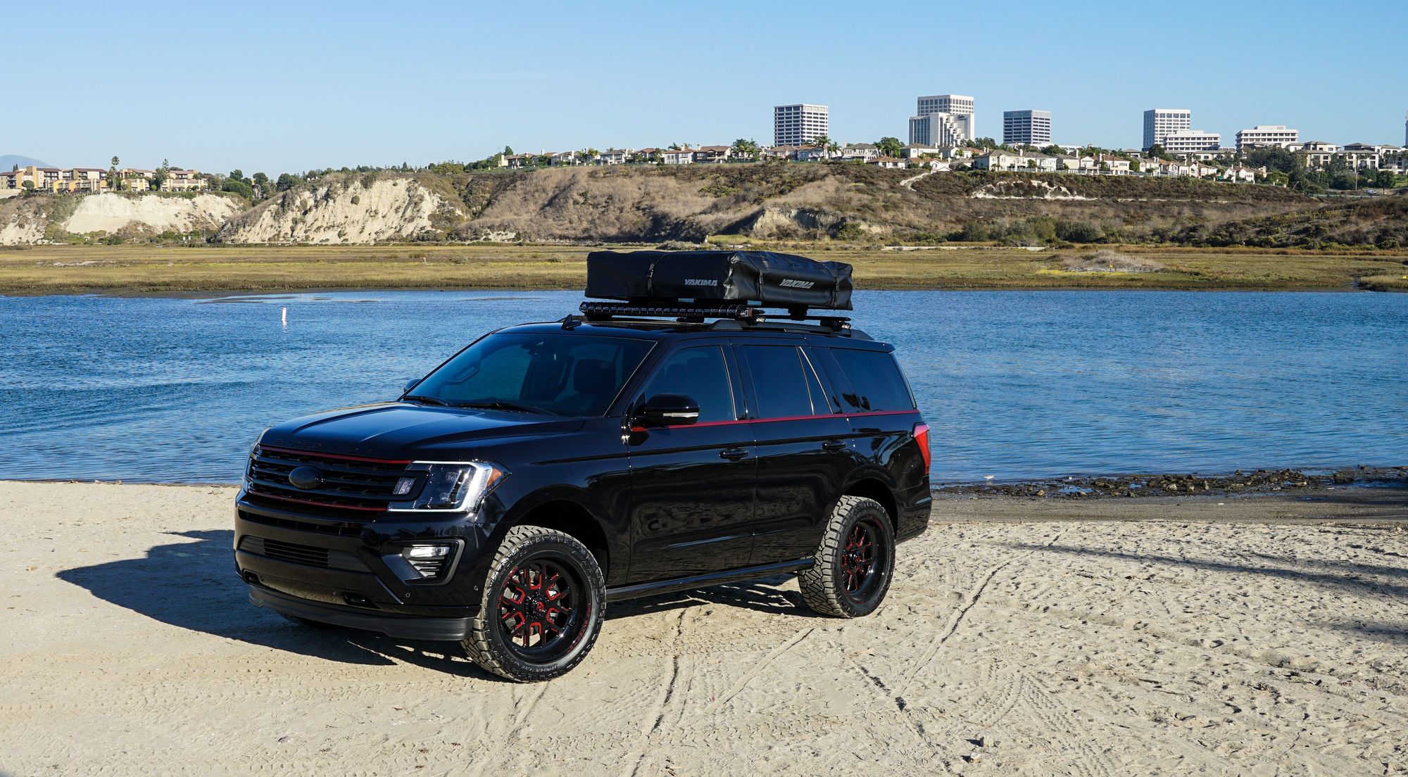 2019 Ford Expedition | MAD Industries 2019 Ford Expedition Limited Stealth Edition - At the lake