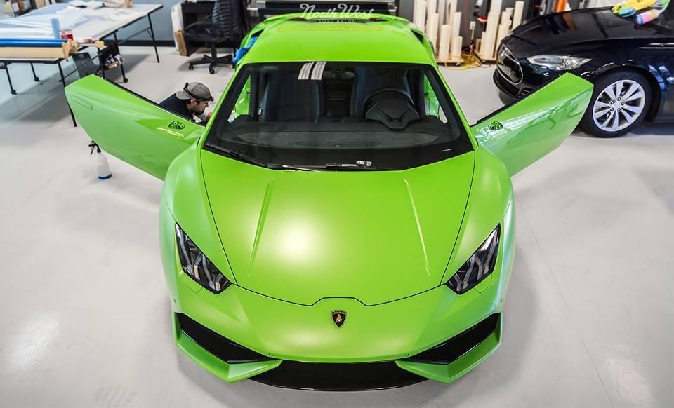2015 Lamborghini Huracan | Lamborghini Huracan Full Matte Wrap