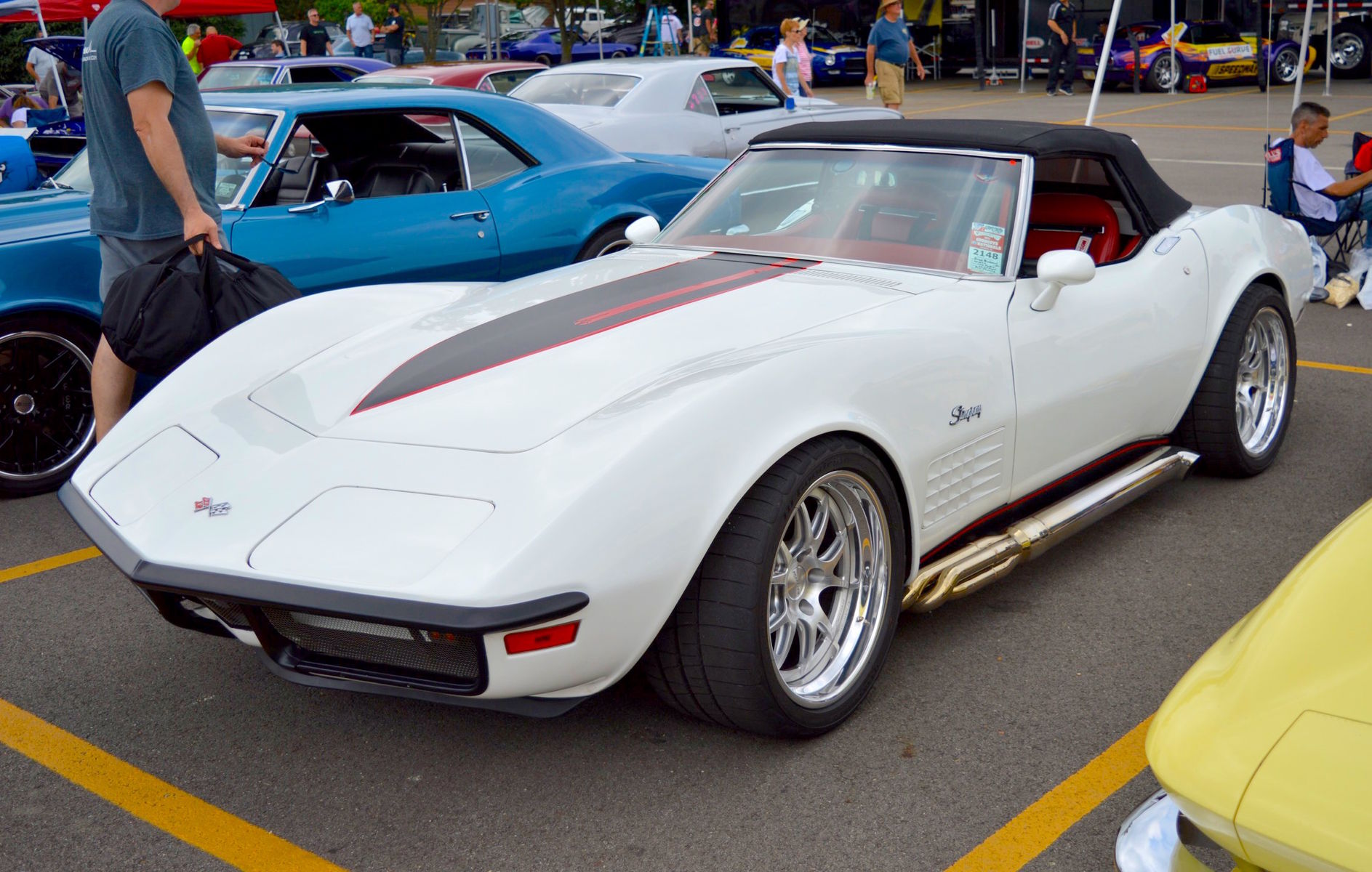 Chevrolet Corvette c3 оливковая