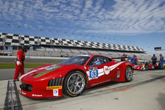 Ferrari with Continental Tires at the 2014 Rolex 24