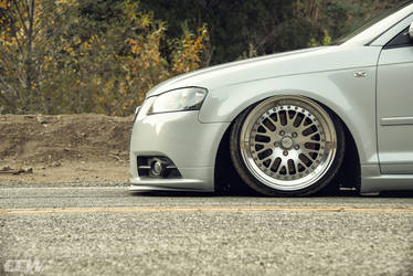 Suzuka Grey Audi A3 Avant Wagon - CCW Classic Forged Wheels