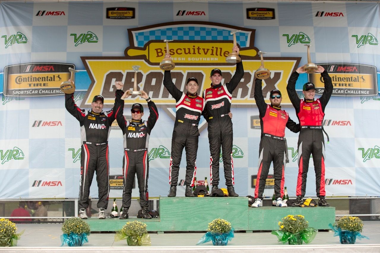 | Forgeline Teams on the IMSA GS Podium at VIR