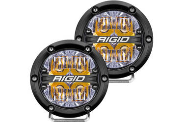 RIGID 4” 360 Driving amber backlite