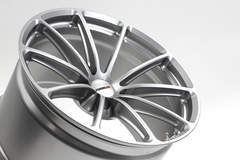 Forgeline One Piece Forged Monoblock GT1 5-Lug in Satin Hyper Silver