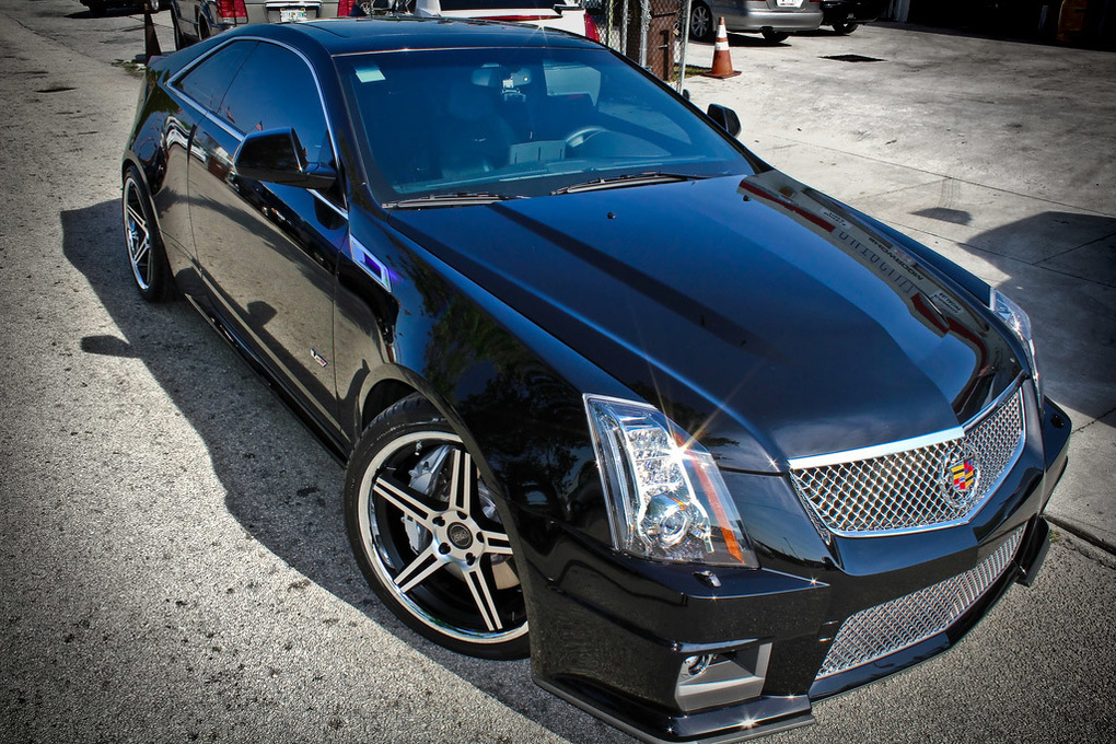 2012 Cadillac CTS-V Coupe | '12 Cadillac CTS-V on Concept One CS-5.0's