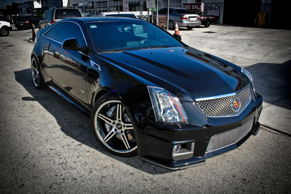 2012 Cadillac CTS-V Coupe | '12 Cadillac CTS-V on Concept One CS-5.0's