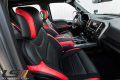 2017 Ford F-150 Raptor Interior By LeatherSeats.com