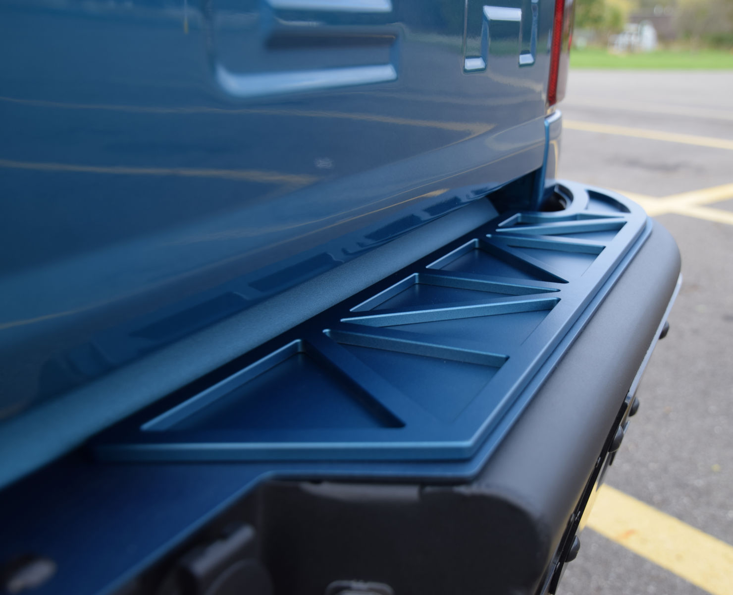 2019 Ford Ranger | 2019 Ford Ranger Lariat SuperCrew by A.R.E. Accessories - Rear Ranger Bumper FordSEMA