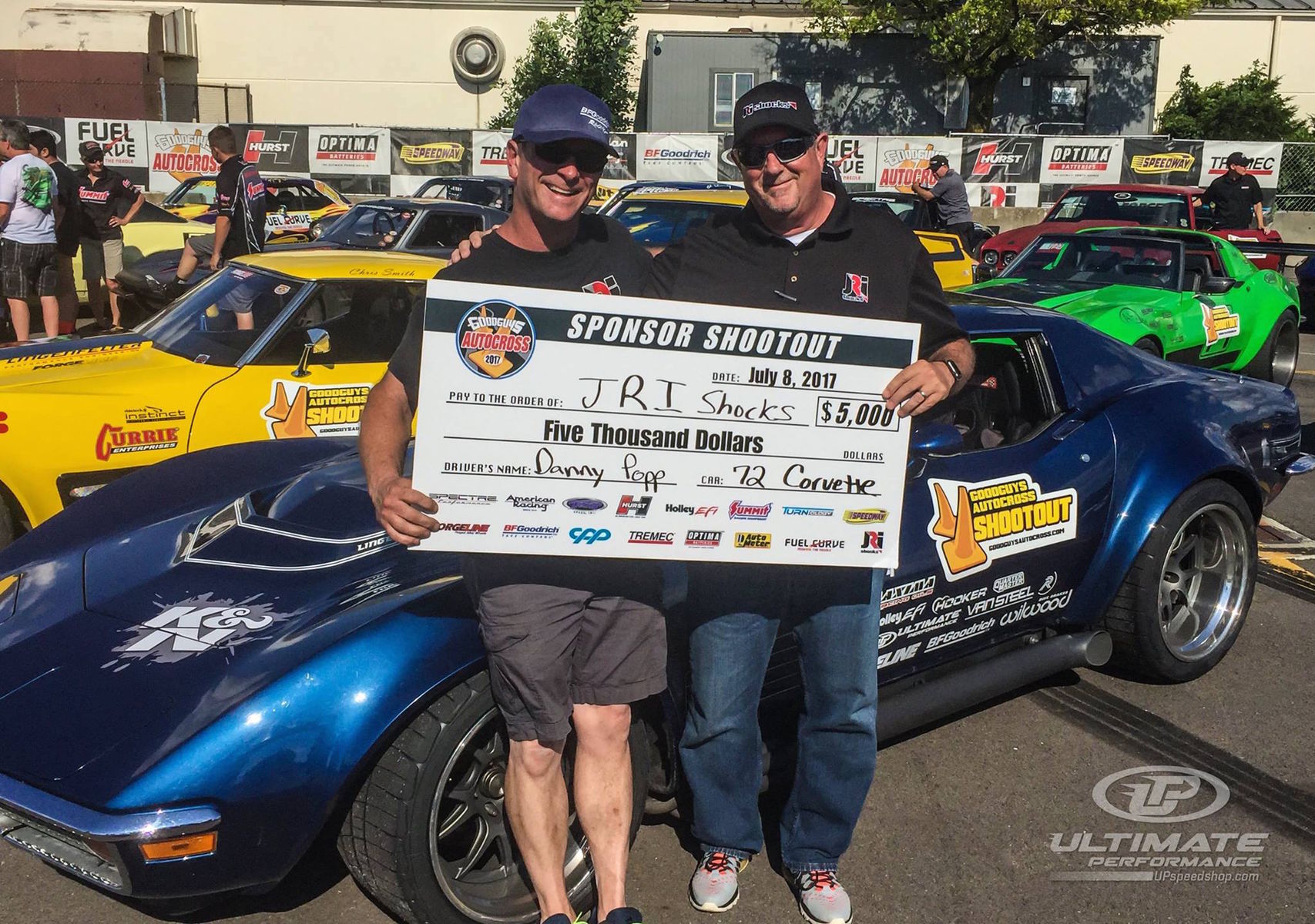 1972 Chevrolet Corvette Stingray | Danny Popp Wins 2017 Goodguys PPG Nationals Sponsor Shootout with '72 Corvette on Forgeline GA3R Wheels