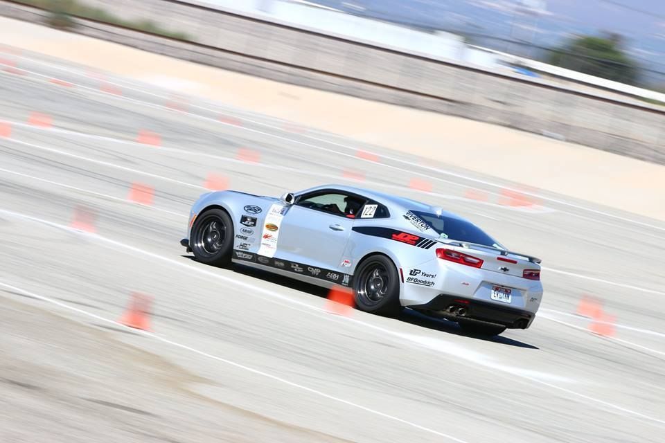 2017 Chevrolet Camaro | Jordan Priestley Wins Modern Muscle Class at NMCA West Autocross in the JDP Motorsports 6th Gen Camaro on Forgeline One Piece Forged Monoblock GA1R Wheels