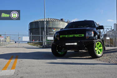 Ford Raptor on HRE TR46