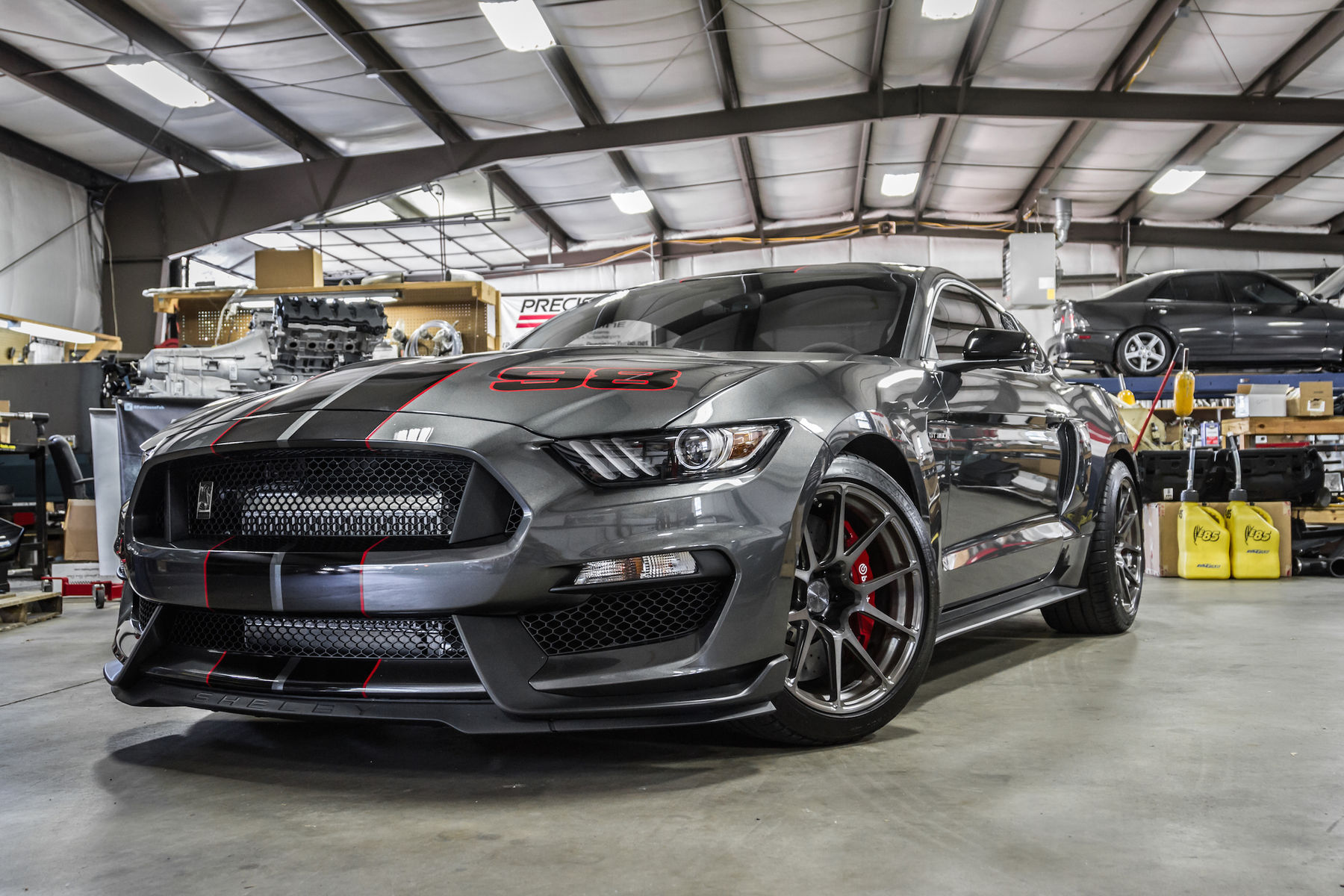 2016 Ford GT350 | Tony Janko's 1056RWHP Mustang GT350 on Forgeline One Piece Forged Monoblock GA1R Open Lug Wheels
