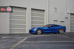 TK's C7 Corvette Stingray on HRE P104