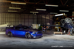'13 Ford Mustang on Concept One CS6'0's