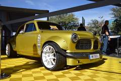 Flat 12 Gallery's "V06" 1963 Volvo 122S on Forgeline One Piece Forged Monoblock GTD1 5-Lug Wheels