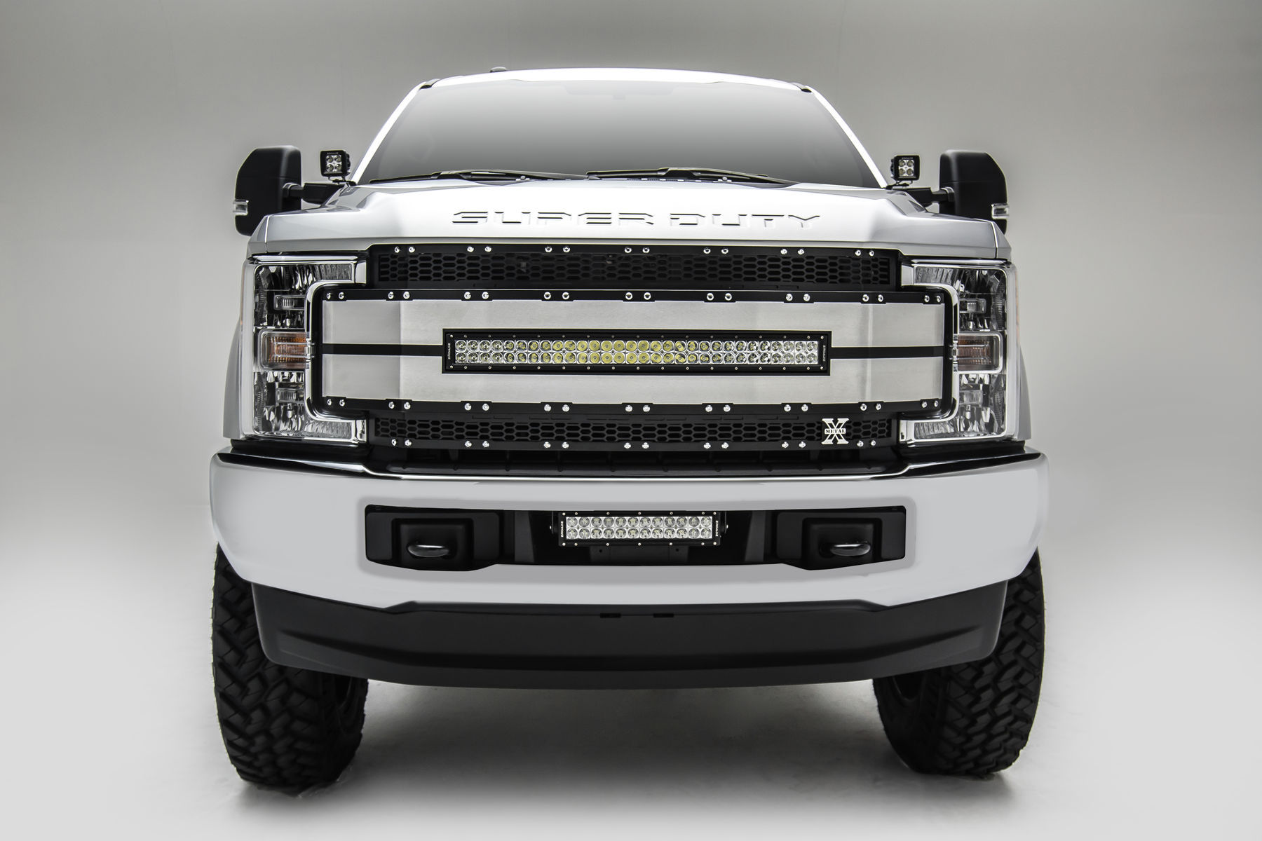 2017 Ford F-250 Super Duty | 2017 Ford Super Duty Truck Grille by T-REX Truck Products