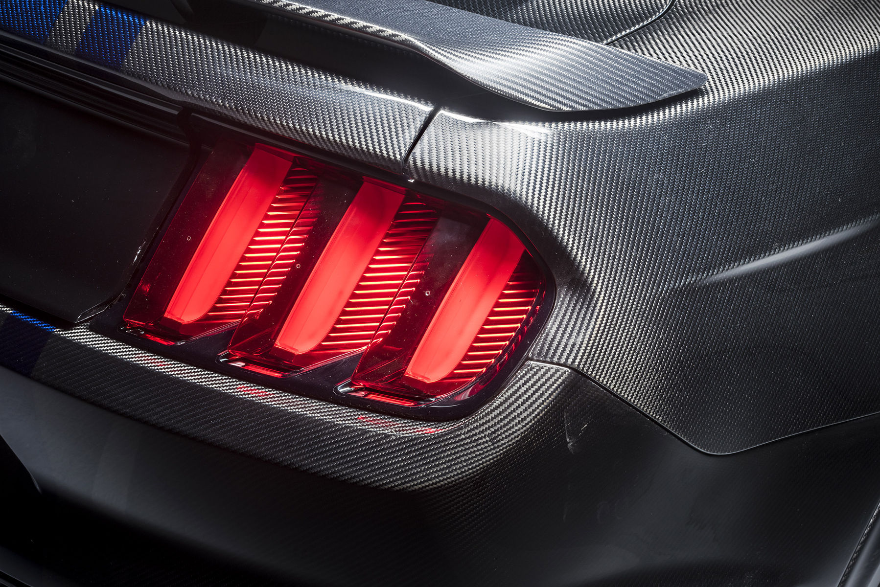 2017 Ford Mustang | 2017 Ford Mustang Fastback by SpeedKore Performance Group - Carbon Fiber  Rear end