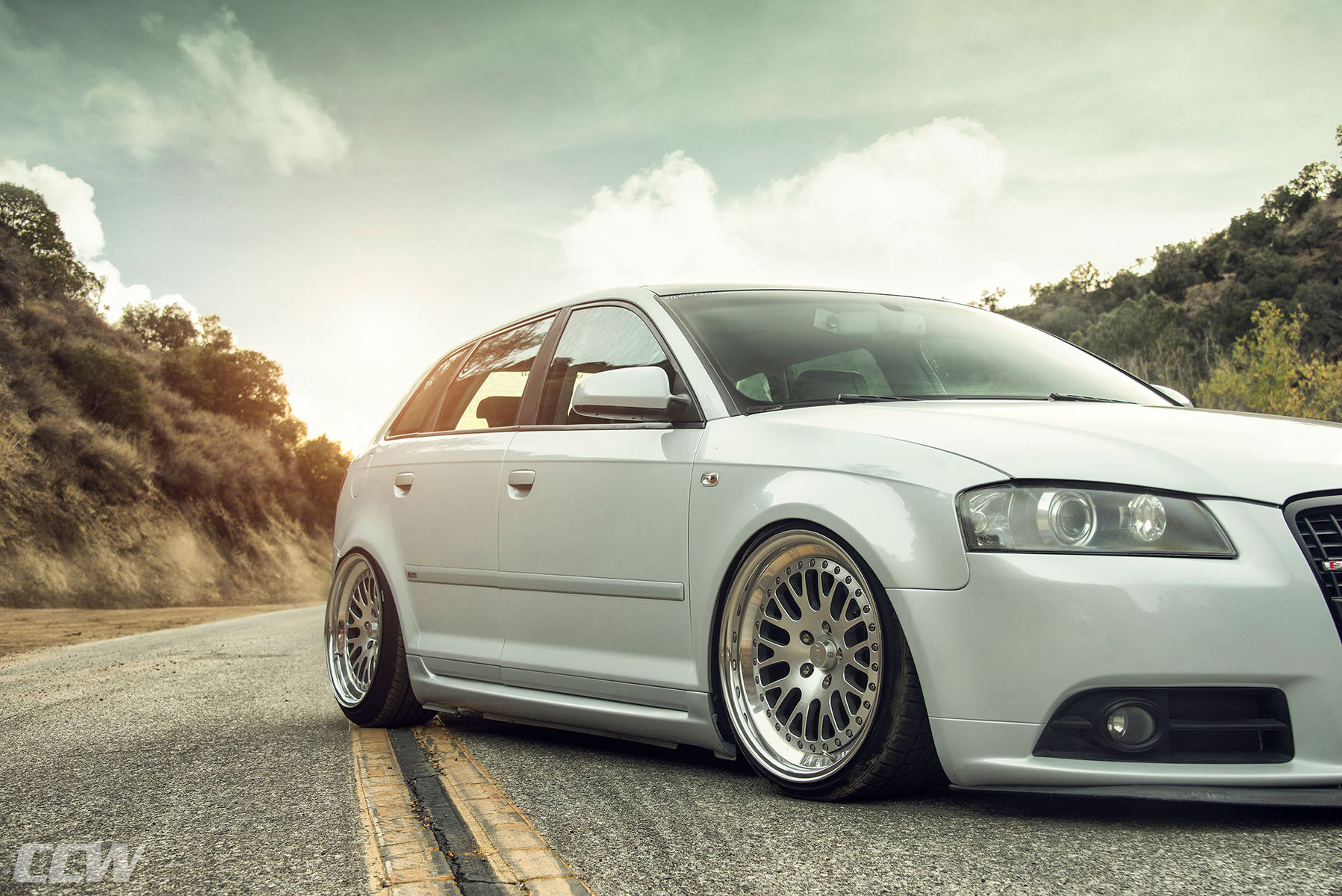Audi A3 | Suzuka Grey Audi A3 Avant Wagon - CCW Classic Forged Wheels