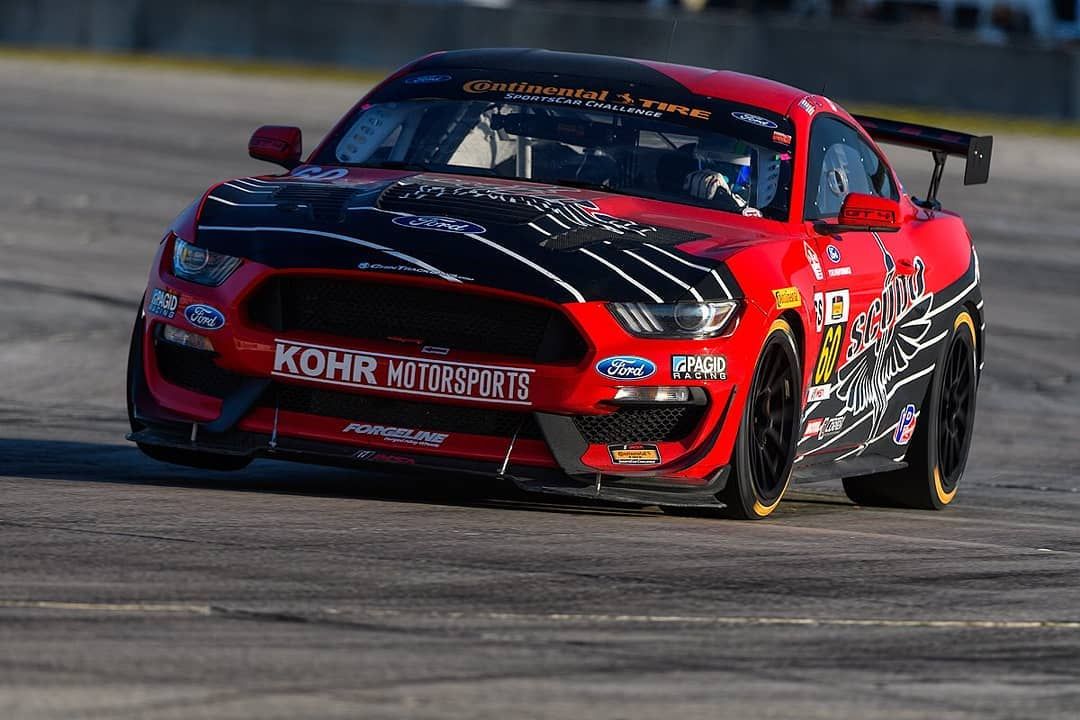 2018 Ford Mustang | Kohr Motorsports Mustang GT4 Wins at Sebring on Forgeline One Piece Forged Monoblock GS1R Wheels