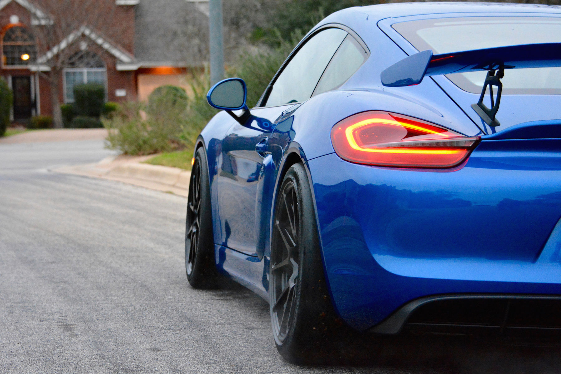2016 Porsche Cayman | Jacy Legault's Porsche Cayman GT4 on Forgeline One Piece Forged Monoblock GA1R Open Lug Wheels