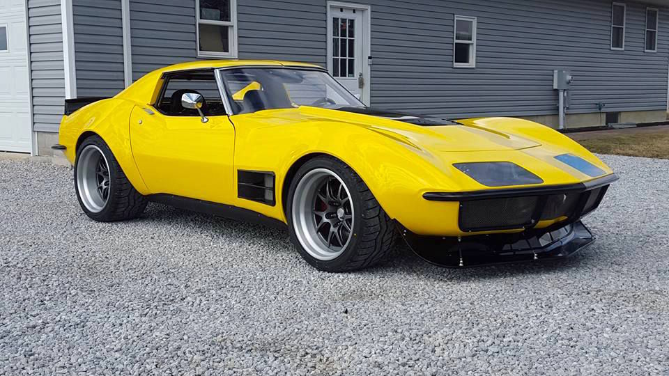 1972 Chevrolet Corvette | RideTech's 48 Hour Corvette Reloaded with Widebody Fenders and Forgeline GA3R Wheels