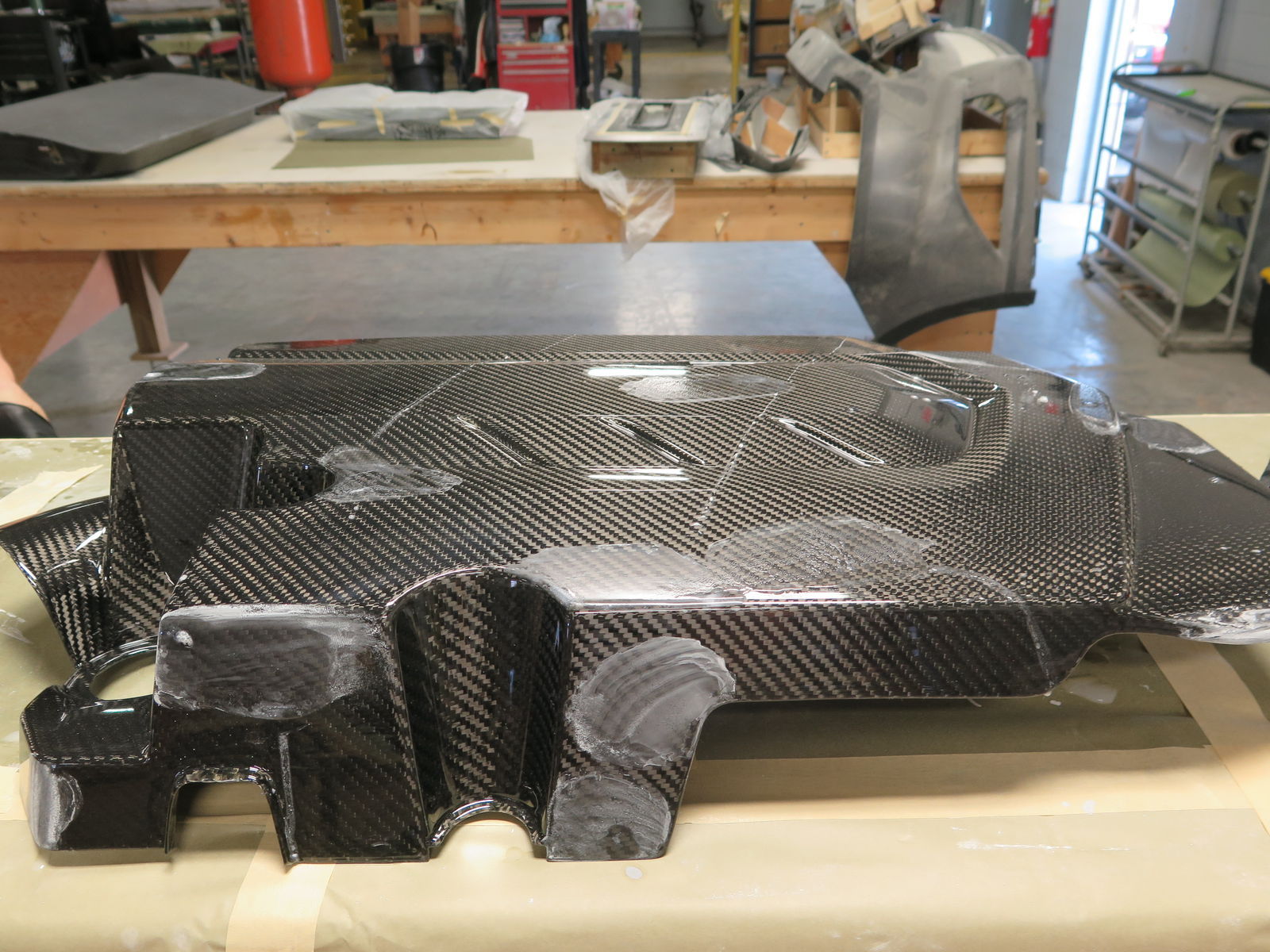 2015 Ford Edge | 2015 Ford Edge Carbon Engine Cover Construction