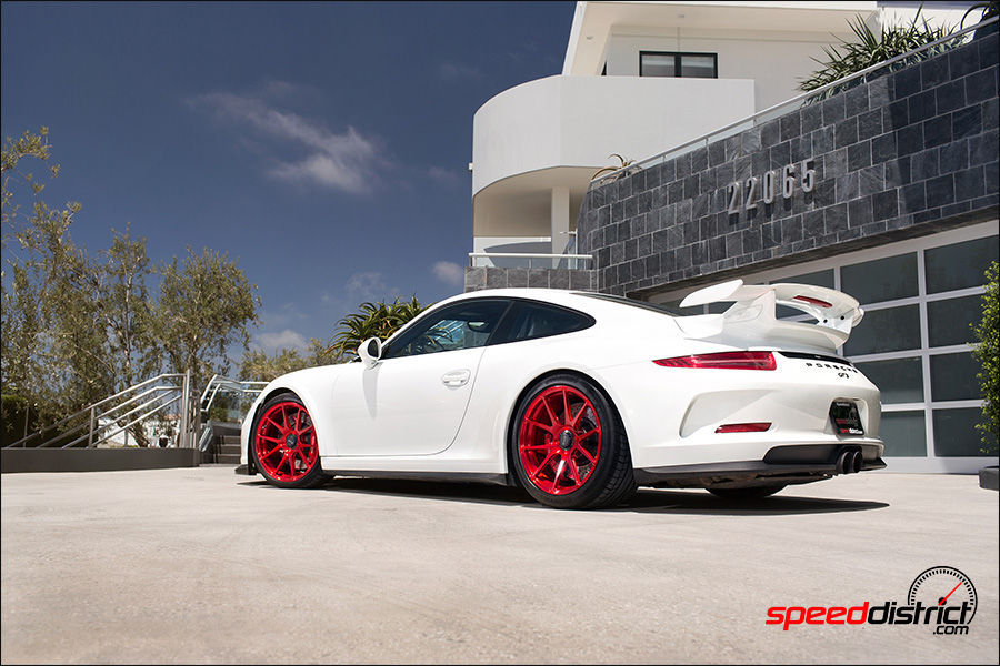 2015 Porsche 911 | Speed District's 991 Porsche GT3 on Forgeline One Piece Forged Monoblock GA1R Wheels