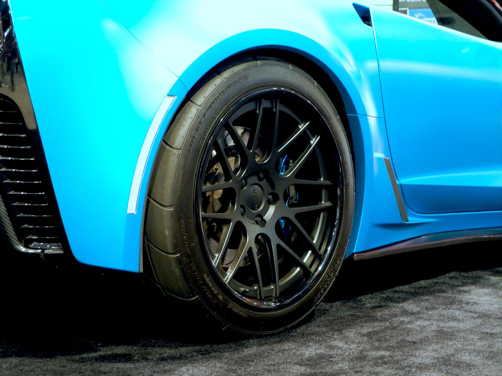 2015 Chevrolet Corvette Z06 | Atlanta Custom Wraps' 1128rwhp ProCharged C7 Corvette Z06 on Forgeline DE3C Concave Wheels