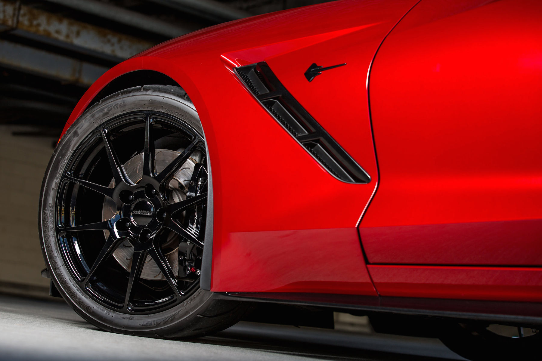 2014 Chevrolet Corvette Stingray | Brian Babernitch's 1118rwhp C7 Corvette Stingray on Forgeline One Piece Forged Monoblock GA1R Wheels