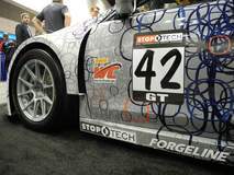 RealTime Racing Acura TLX GT on Forgeline GA1R Open Lug Wheels