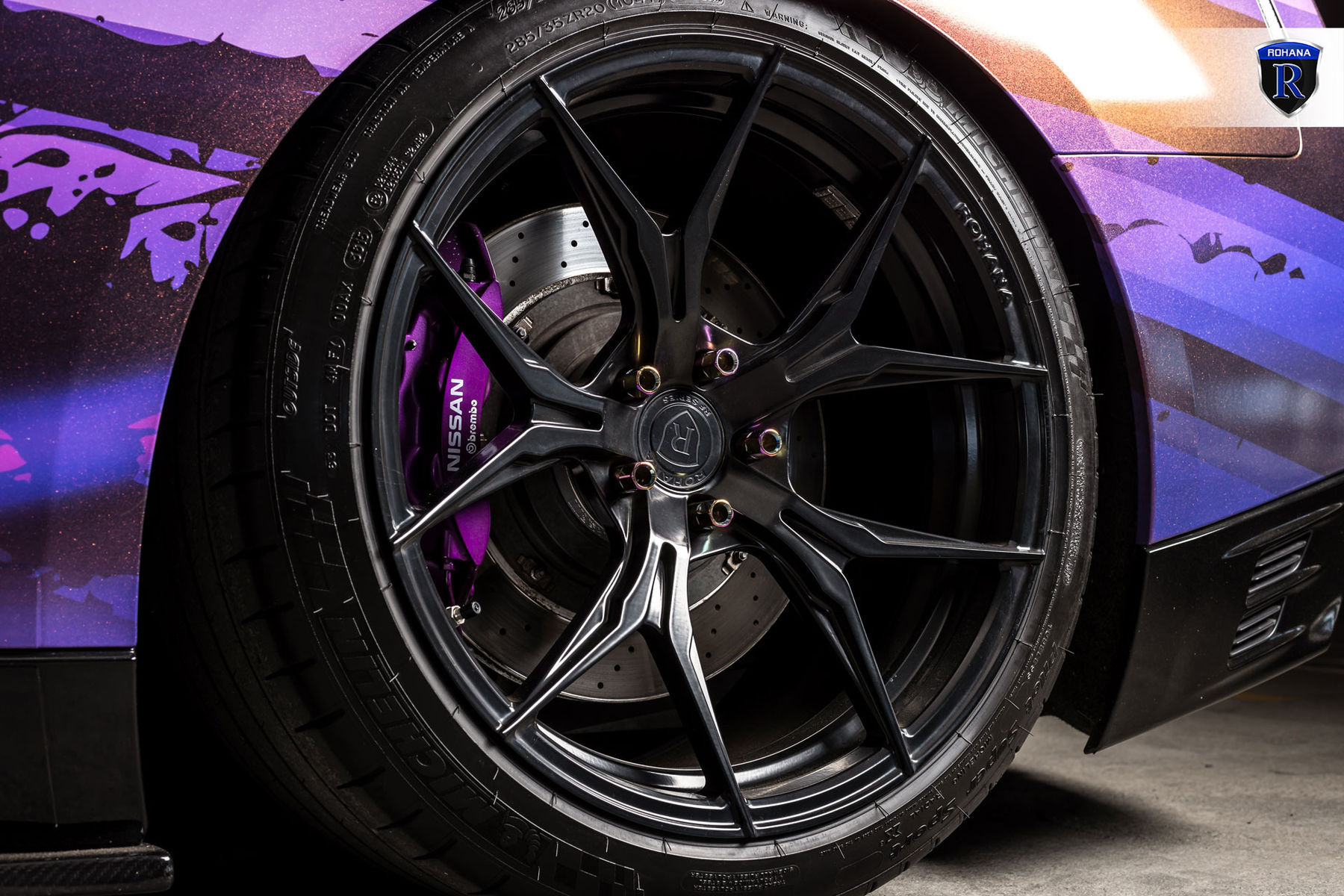 2016 Nissan GT-R | Wrapped Nissan GTR - Wheel