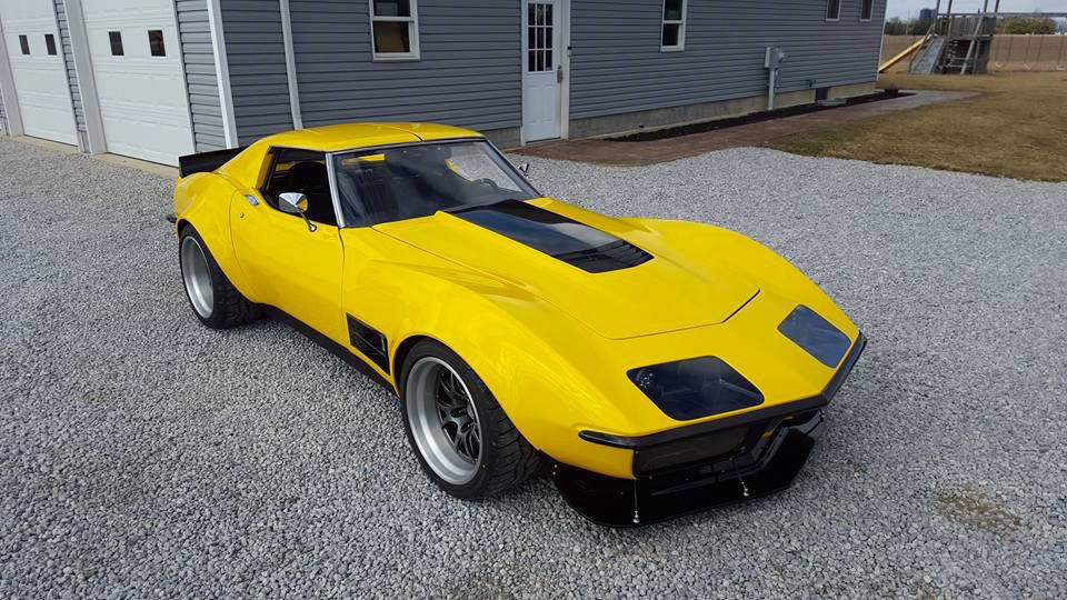 1972 Chevrolet Corvette | RideTech's 48 Hour Corvette Reloaded with Widebody Fenders and Forgeline GA3R Wheels