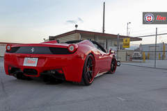 Ferrari 458 Spider on HRE S101