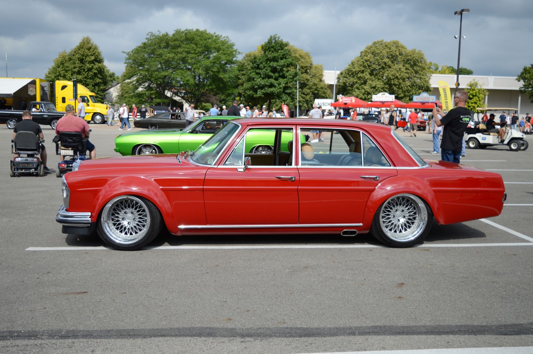 1969 Mercedes-Benz | Josh Stahl's Vescio Customs-Built LS-Powered '69 Mercedes 280 SEL on Forgeline LS3 Wheels