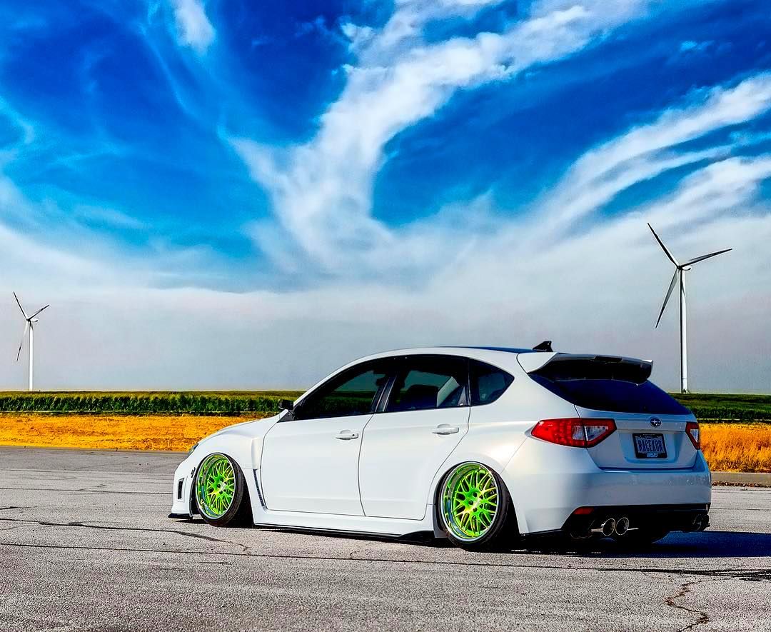 2012 Subaru WRX | Corey West's Slammed Subaru WRX on Forgeline GX3 Wheels