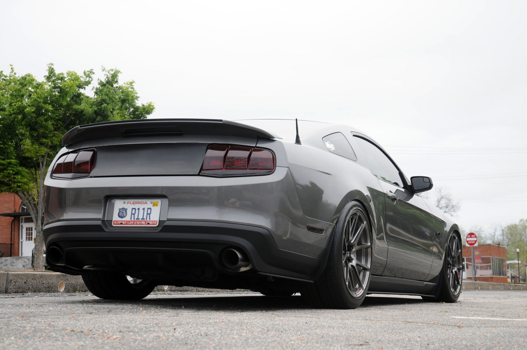 2011 Ford Mustang | Sharad Raldris' S197 Mustang GT on Forgeline One Piece Forged Monoblock GA1R Open Lug Wheels