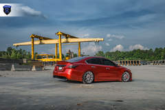 Custom Nissan Maxima - Rear Passenger Angled Shot
