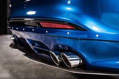 2017 Ford Fusion Sport By Legacy Innovations - Exhaust Shot on site at #FordSEMA