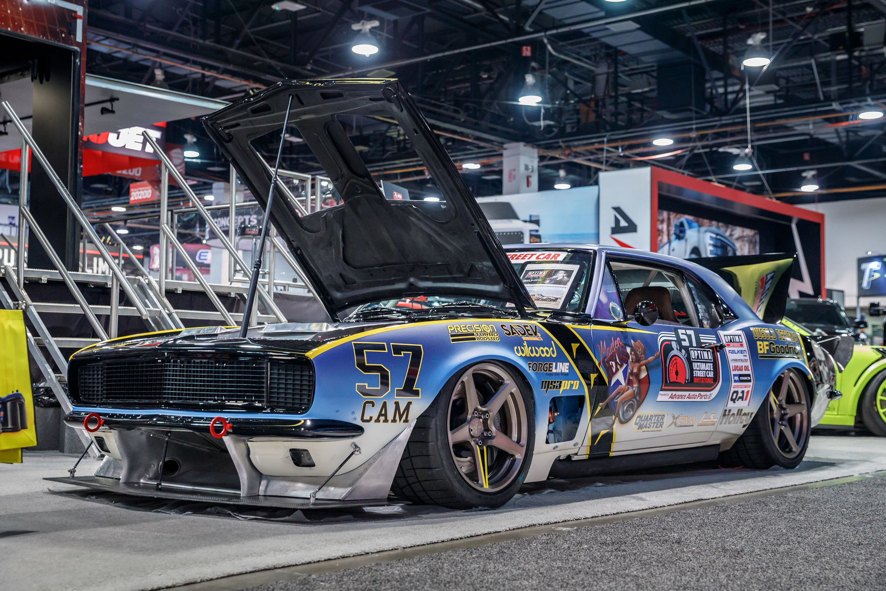 1967 Chevrolet Camaro | Mike DuSold Wins the 2019 Optima Ultimate Street Car Invitational on Forgeline One Piece Forged Monoblock CF1 Open Lug Wheels!