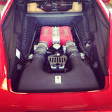 458 Italia Engine Bay