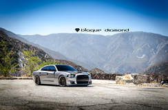 2014 Dodge Charger Fitted With 22 Inch BD-23’s in Bronze w/ Chrome SS Lip