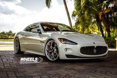 OUR CLIENT'S MASERATI GRAN TURISMO WITH 21/22" FORGIATO GTR WHEELS