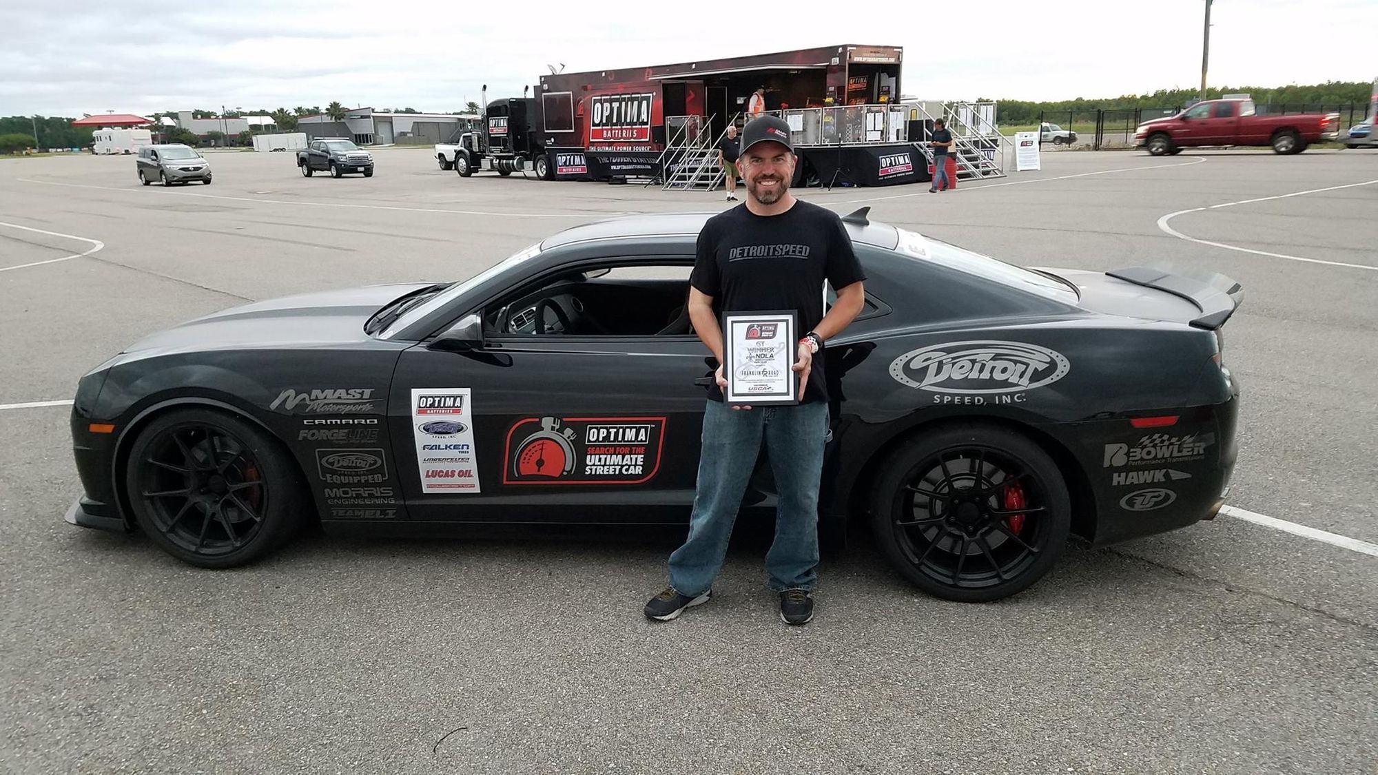 2013 Chevrolet Camaro | Bryan Johnson Wins GT Class at USCA NOLA with 5th Gen Camaro on Forgeline One Piece Forged Monoblock GA1R Open Lug Wheels