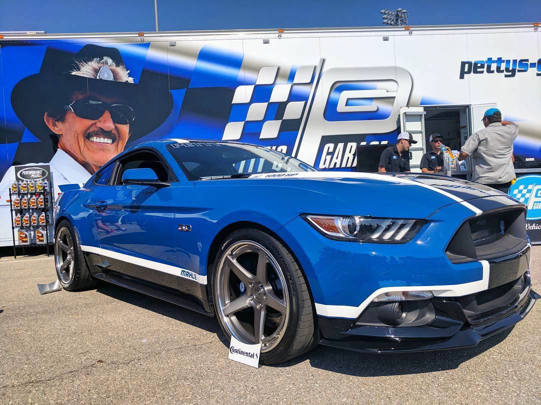 2017 Ford Mustang | Petty's Garage 1000HP Mahle Mustang GT on Forgeline CF3C-SL Wheels