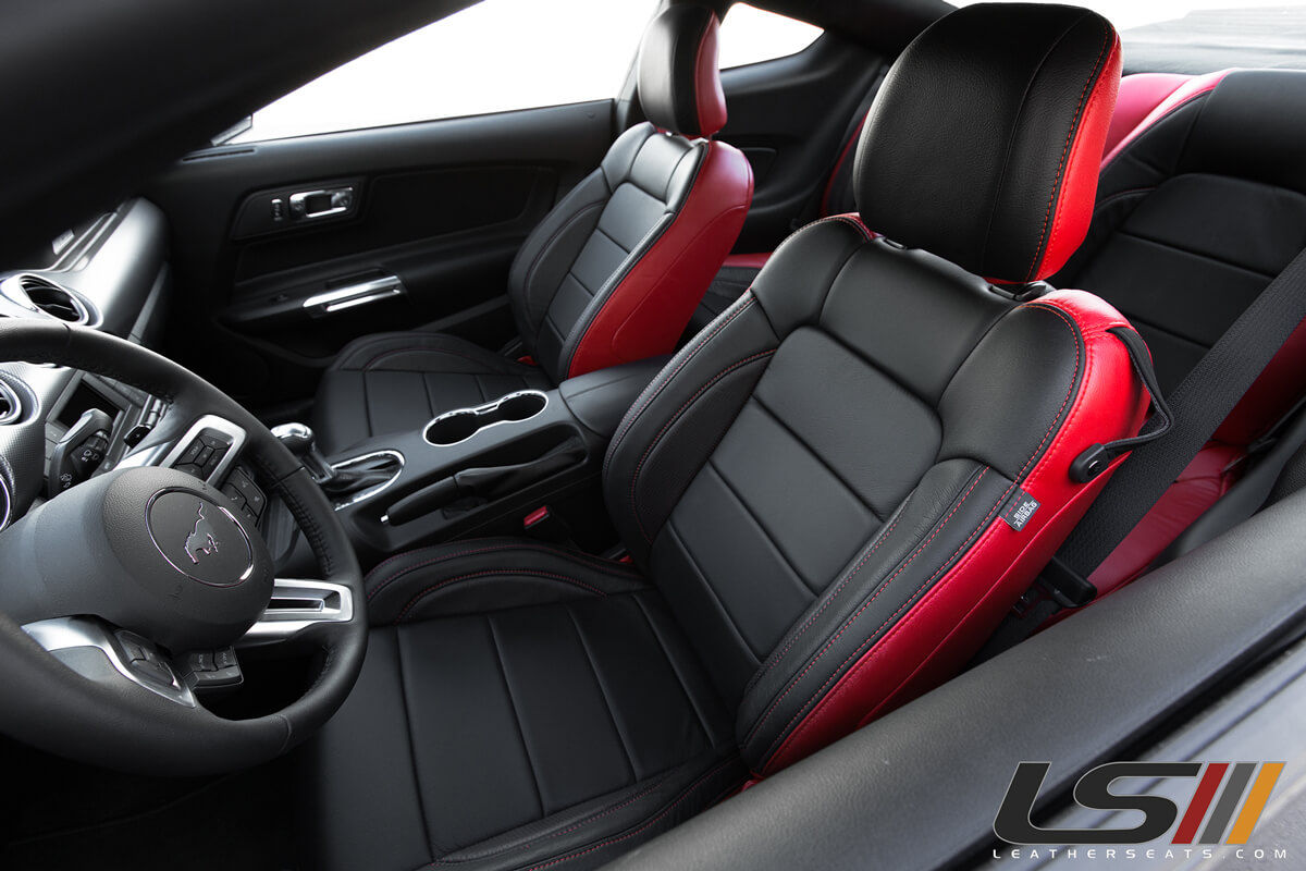 2017 Ford Mustang | 2017 Mustang GT Leather Interior By LeatherSeats.com