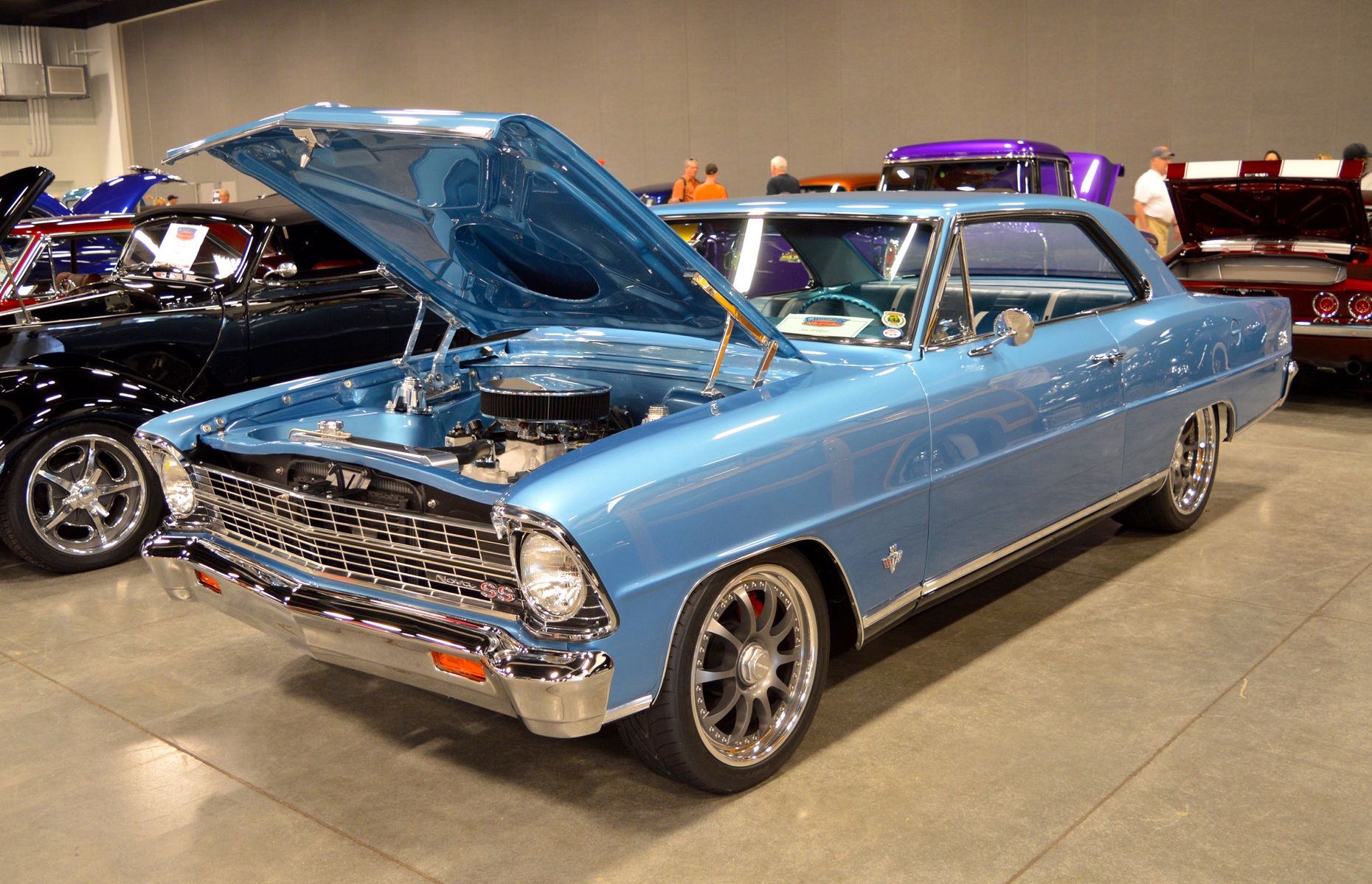 1967 Chevrolet Nova | Jim & Jann Wilkins' 1967 Chevy Nova on Forgeline ZX3 Wheels